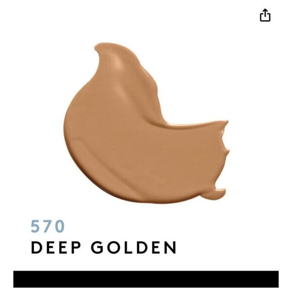 COVERGIRL Clean Matte Liquid Foundation  #570  DEEP GOLDEN Sealed - Picture 2 of 7